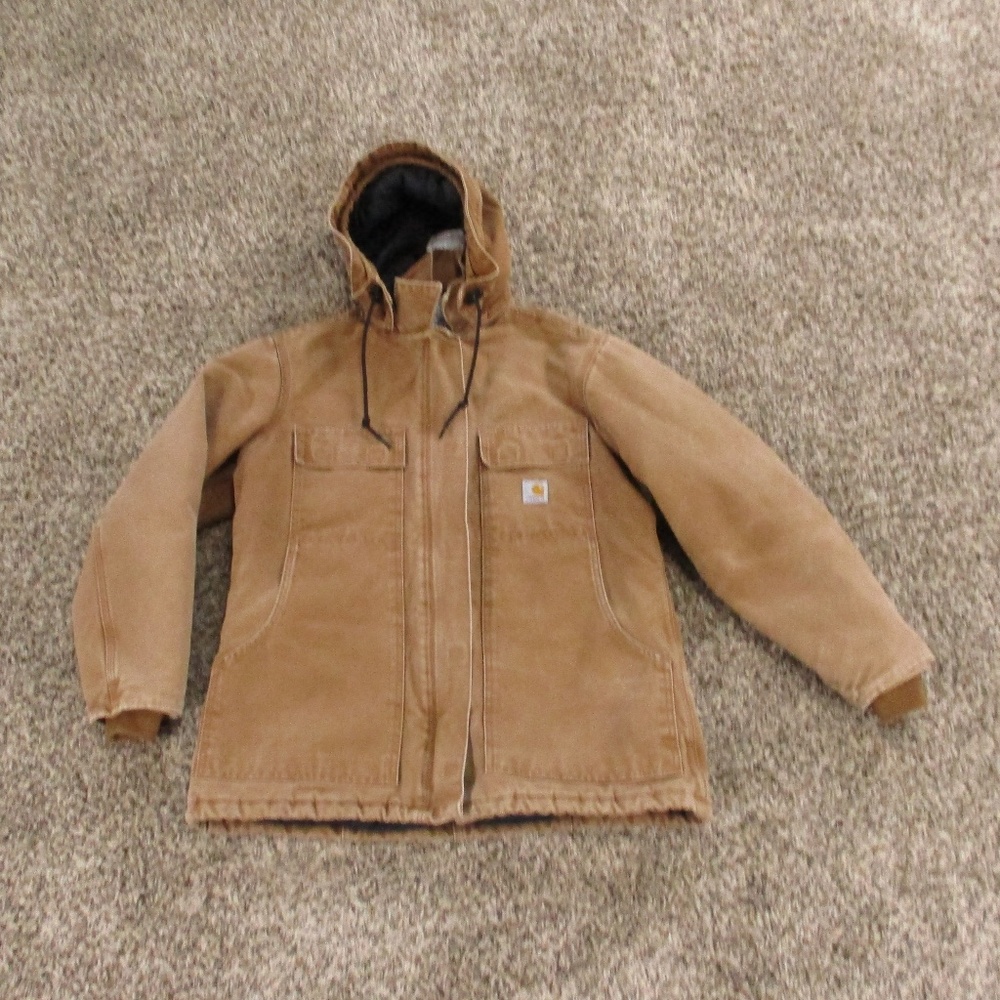 Carhartt Brown Hooded Jacket